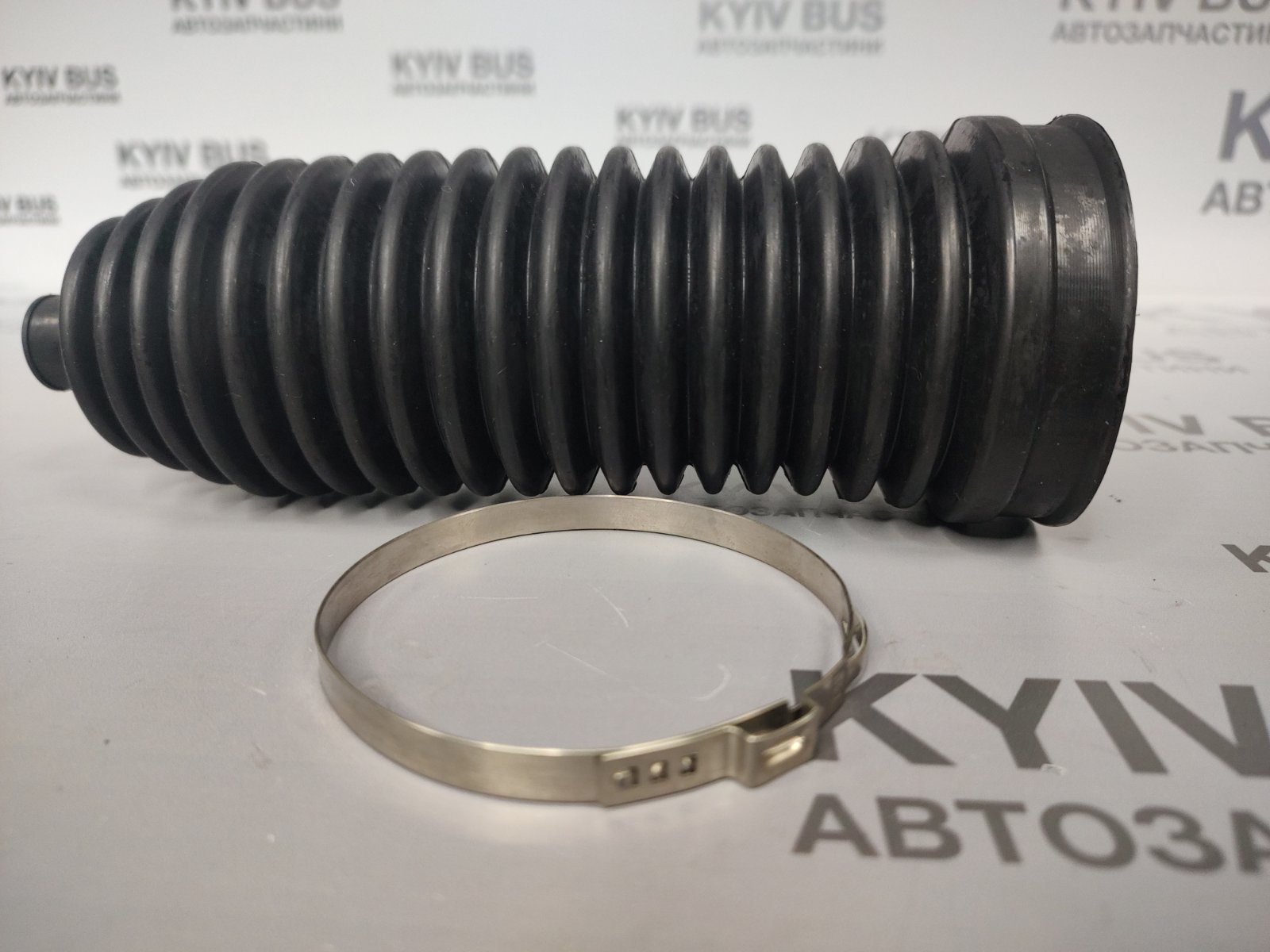 Пильовик рейки рульової MB Sprinter/VW Crafter 06- /гума к-кт з хомутами/