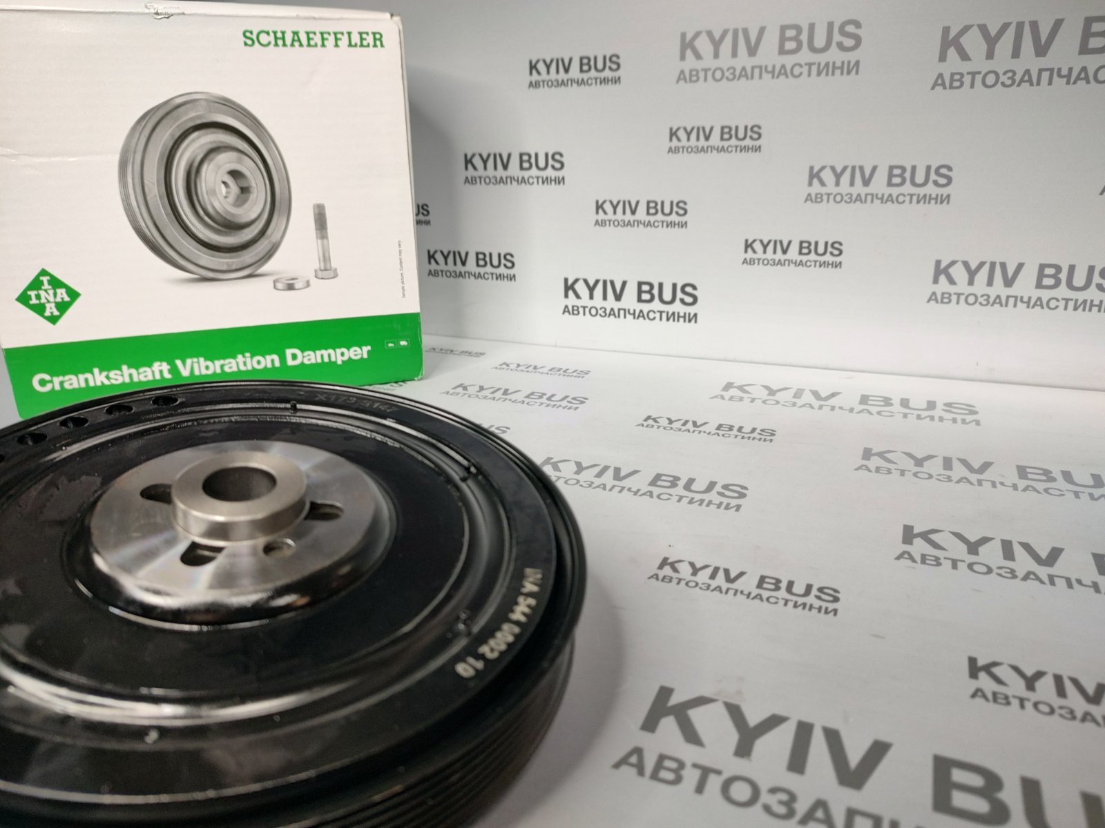Шків демпферний колінчастого валу VW LT/ Crafter 2.5 TDI / + шайба з 1 болтом /