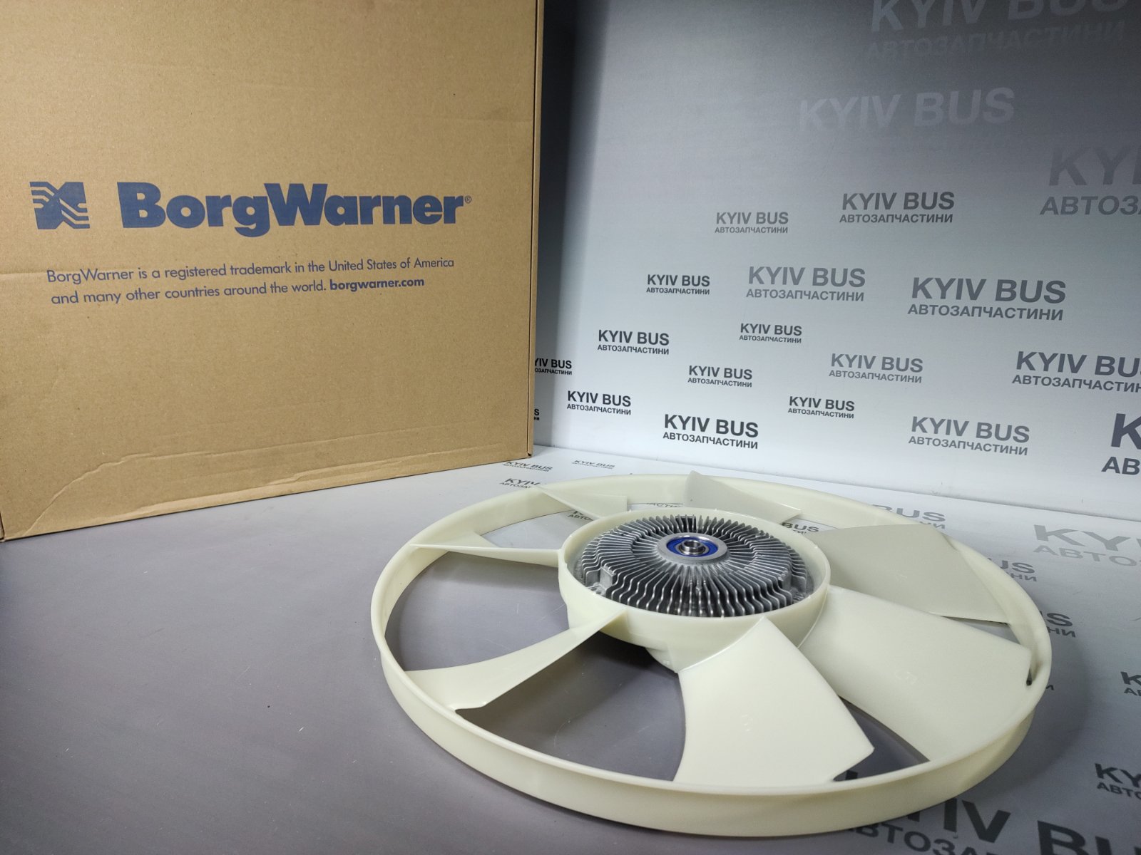 Віскомуфта / гідромуфта [W906] MB Sprinter OM651/ Crafter 2.5 09- / З крильчаткою 7 лопастей /