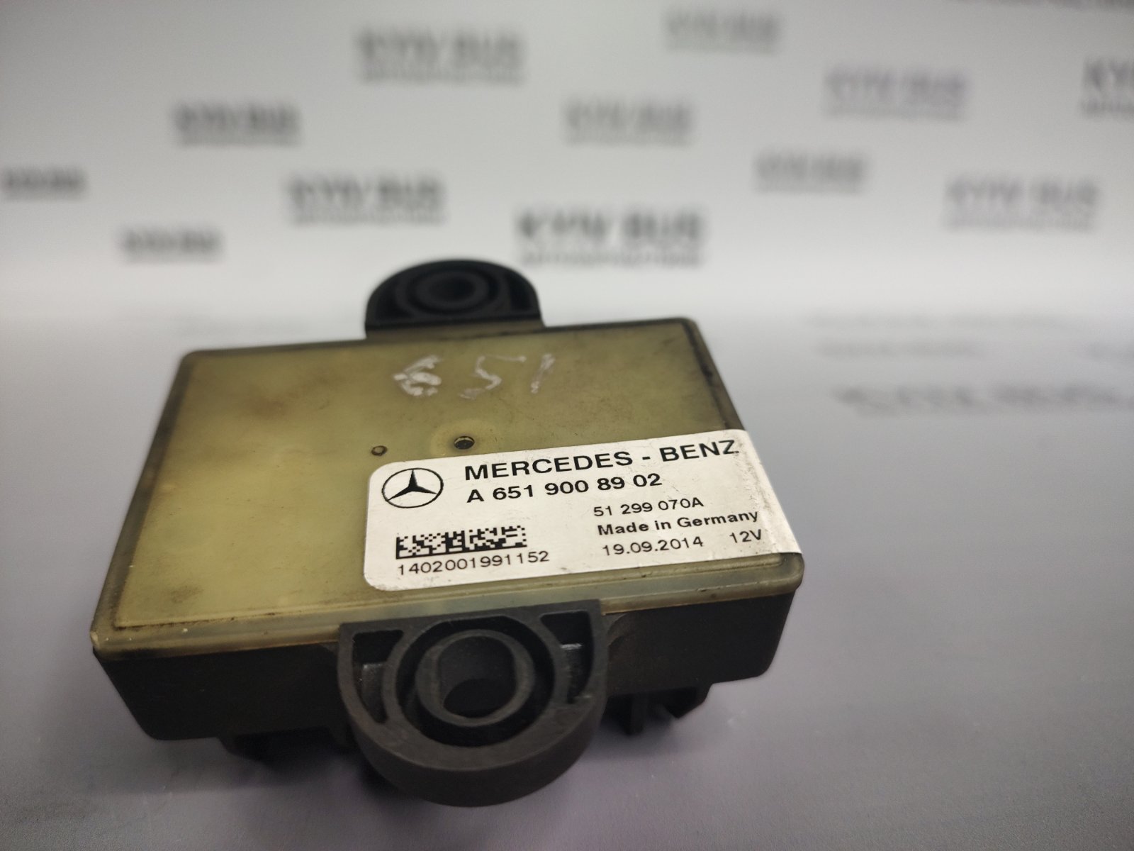 Реле свічок розжарювання ОМ 651 / 10 pin / [б/в]