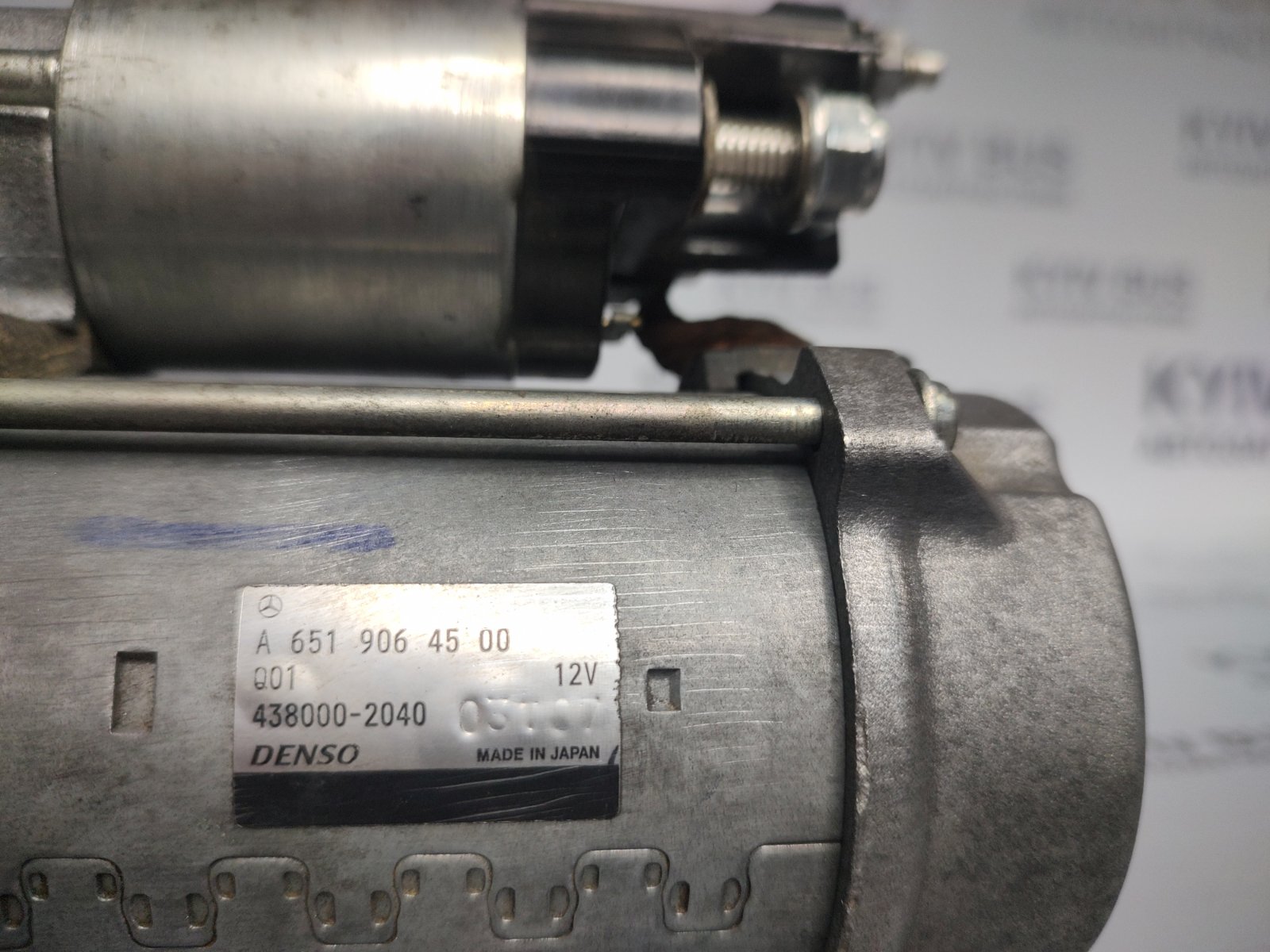 Стартер MB Sprinter [W906/W907]/Vito [W639/W447] OM651 [z=12; P=1,8 kw; 12 V] [б/в]