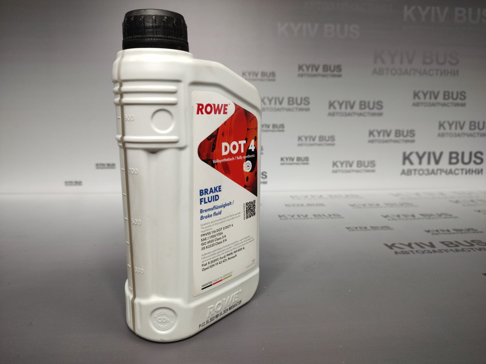 Гальмівна рідина HIGHTEC Brake Fluid DOT 4 LV [1L]